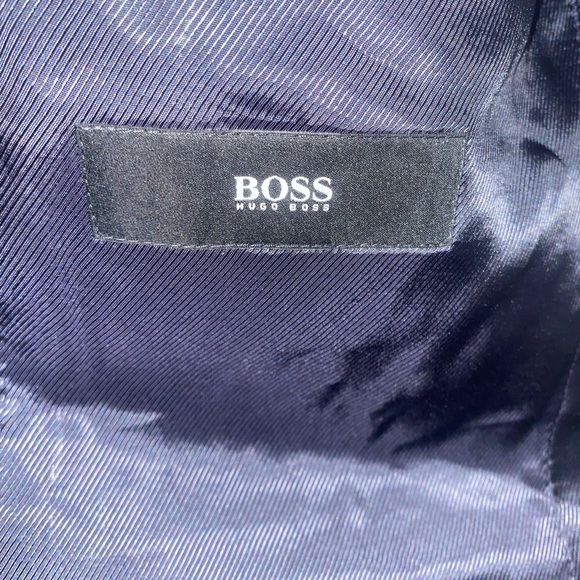 Hugo Boss Guabello Super 120s Black Suitcoat - Picture 5 of 6